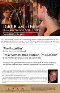 Poster for "LGBT Film in Brazil" by Vagner de Almeida